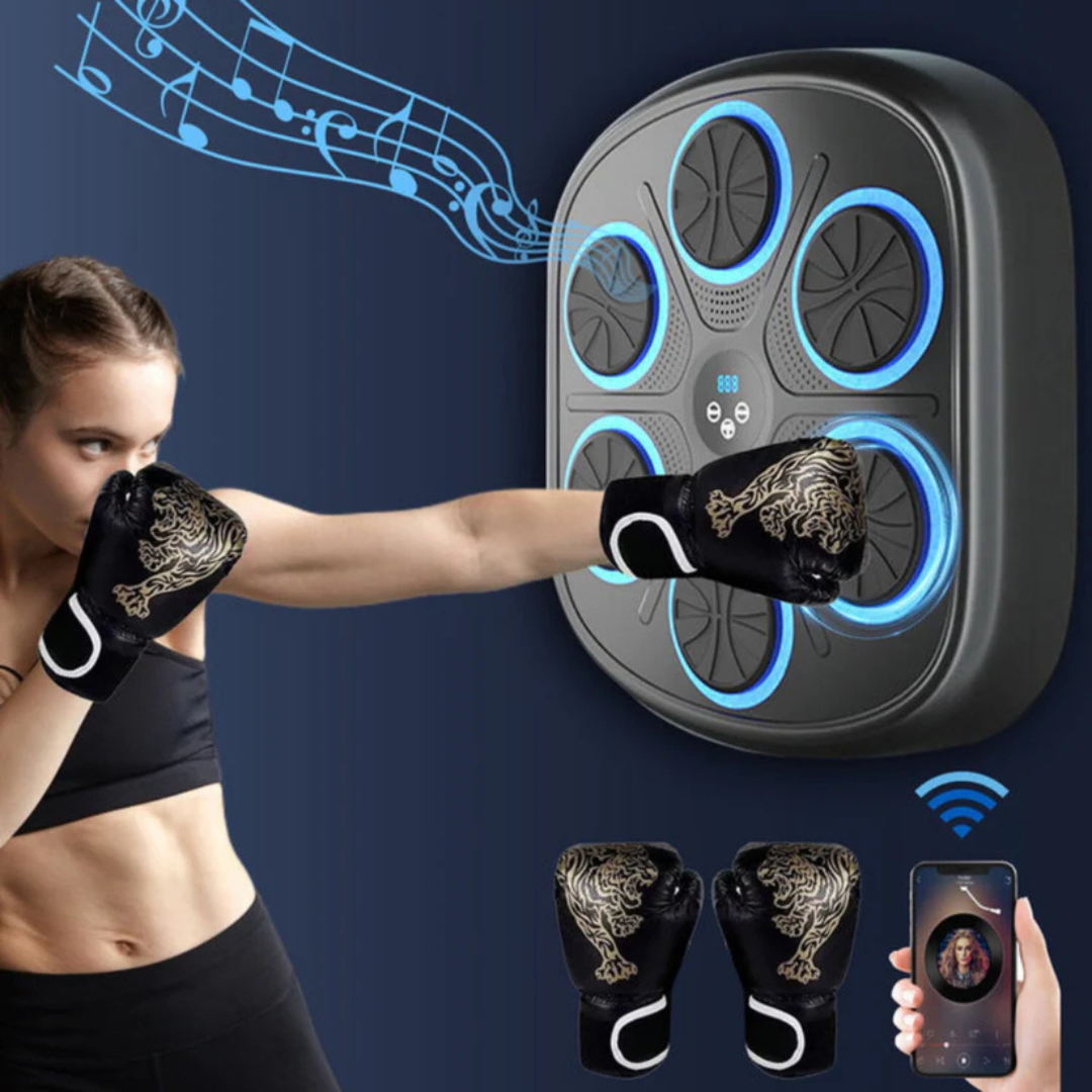 Máquina de boxeo musical con guantes de boxeo - BeatBox® 3.0