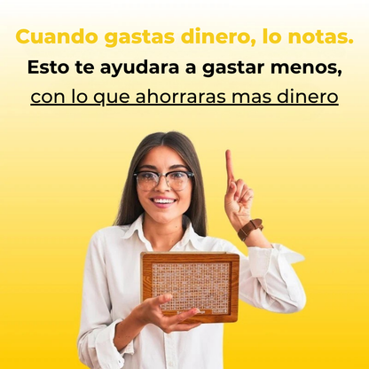 Caja Ahorro de Madera - SaveBox ™