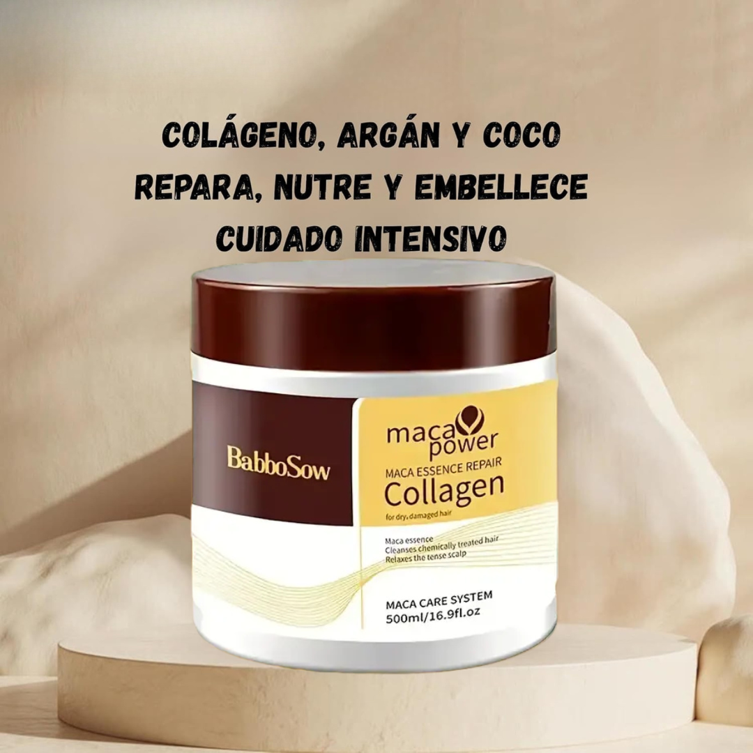 BaboSow Maca Care System – ¡Repara, Hidrata y Fortalece tu Cabello!