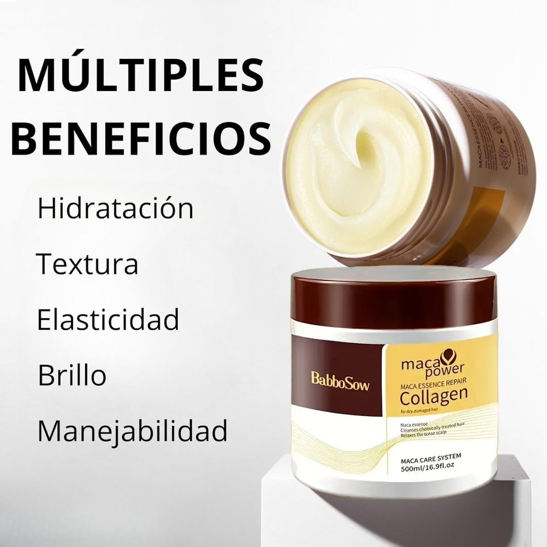 BaboSow Maca Care System – ¡Repara, Hidrata y Fortalece tu Cabello!