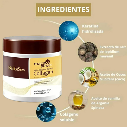 BaboSow Maca Care System – ¡Repara, Hidrata y Fortalece tu Cabello!
