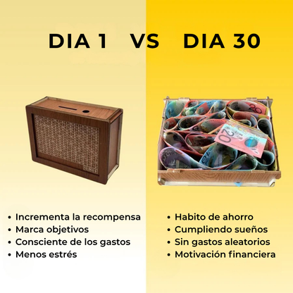 Caja Ahorro de Madera - SaveBox ™