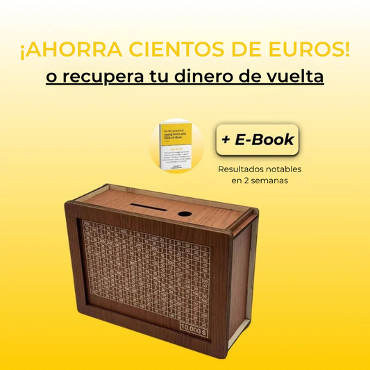 Caja Ahorro de Madera - SaveBox ™